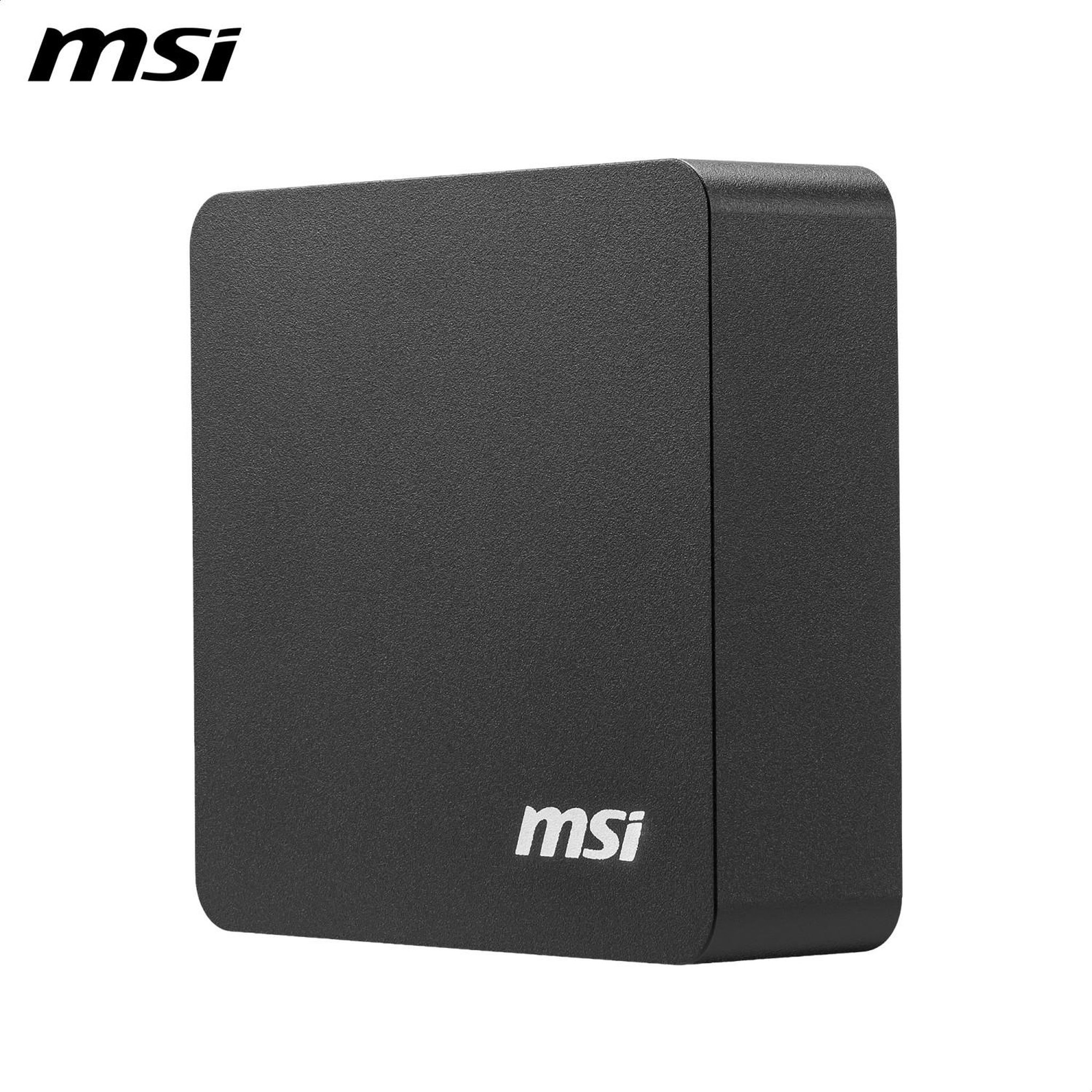 Msi cubi nuc ai+ 3mg-003eu copilot+ pc intel core ultra 7 355 16 go ddr5-sdram 1 to ssd windows 11 pro mini pc noir