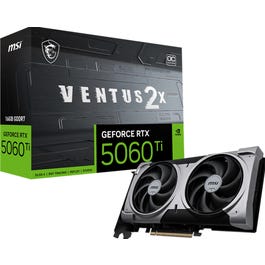 MSI GeForce RTX 5060 Ti 16G VENTUS 2X OC PLUS - Videokaart
