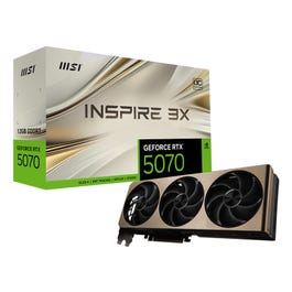 MSI GeForce RTX 5070 12G INSPIRE 3X OC - Videokaart
