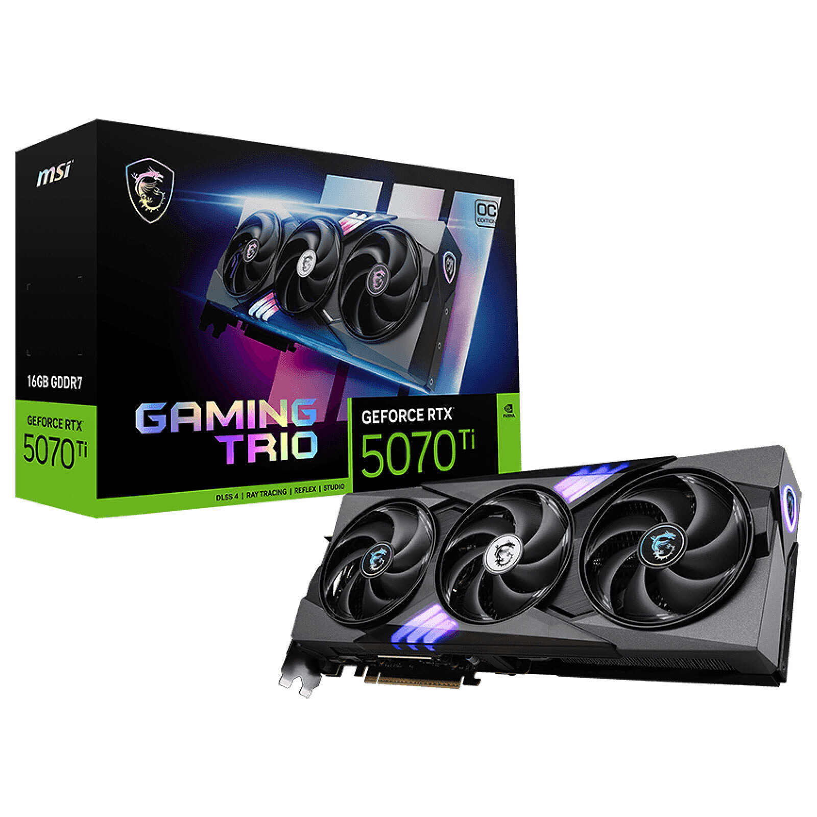 PLACA GRAFICA MSI 5070 Ti 16GB GAMING