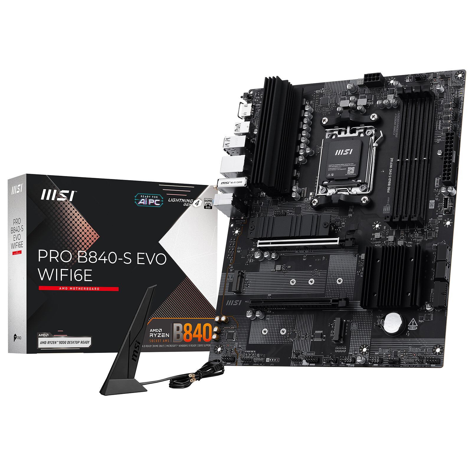 MSI PRO B840-S EVO WIFI6E