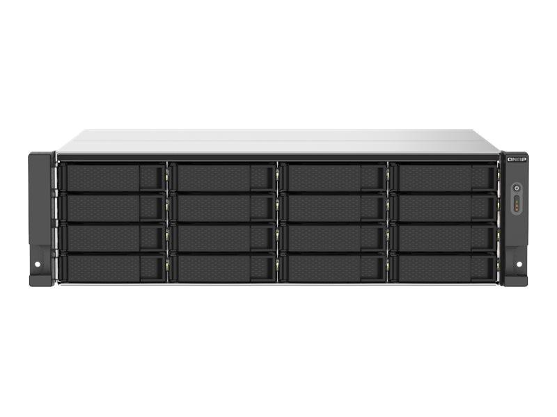 NAS QNAP 16-Bay Ryzen V1500B 4C/8T 2.2GHz/16GB/2x2.5Gb/USB/2x550W/3U-TS-1673AU-RP-16G