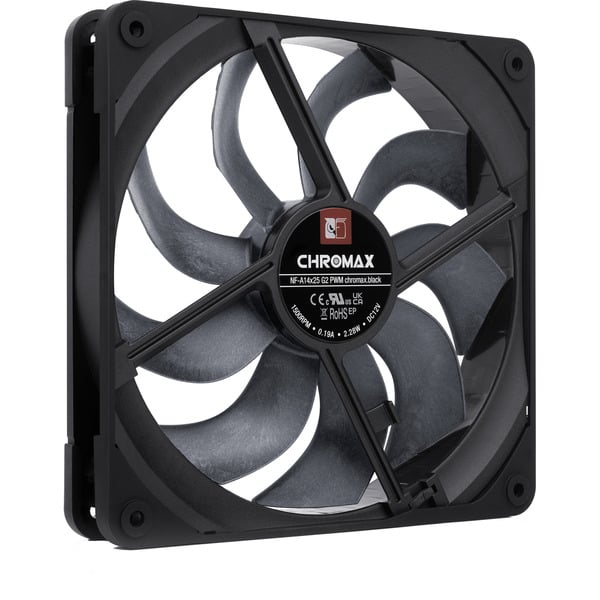 NF-A14x25 G2 PWM chromax.black case fan