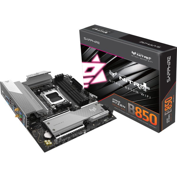 NITRO+ B850M WIFI socket AM5 moederbord