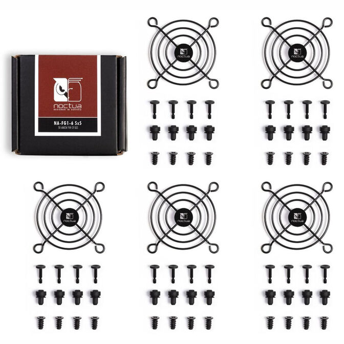 Noctua NA-FG1-6 Sx5 Lüftergitter, 60 mm - schwarz