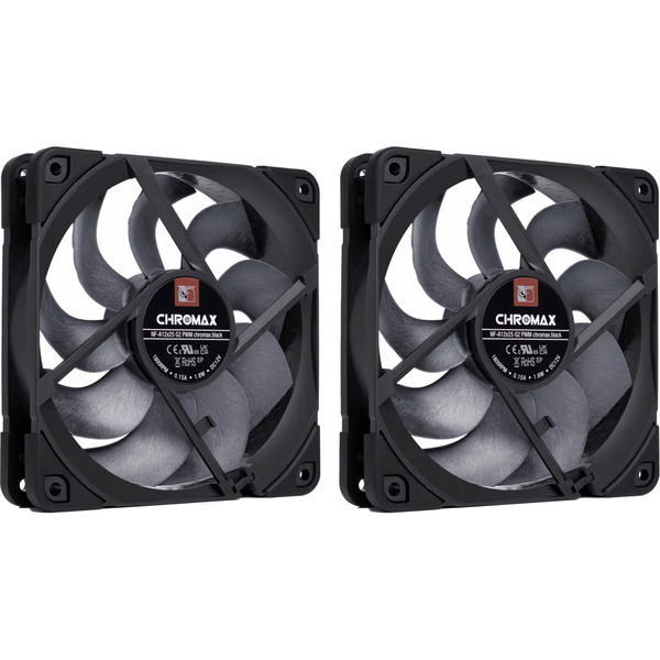 Noctua NF-A12x25 G2 PWM Sx2-PP chromax.black