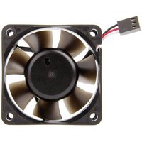NoiseBlocker BlackSilent Pro PR-1 PC-Gehäuse-Lüfter Schwarz (B x H x T) 60 x 60 x 25 mm
