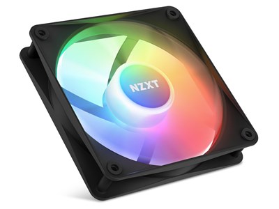 NZXT F120 Core 120mm RGB Single Fan Zwart systeemkoeler