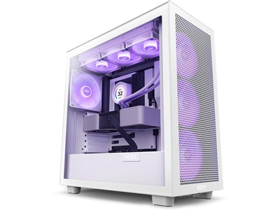 NZXT H7 Flow RGB – Wit