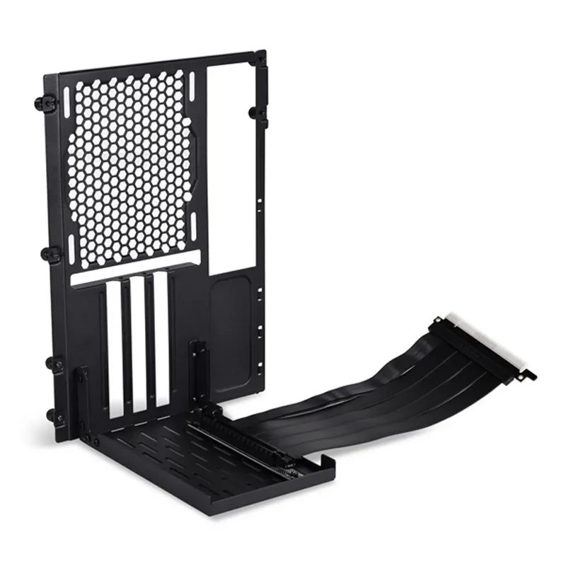 O11D-1X-4 Mini Riser Card + PCI-Slot Bracket PCIe 4.0