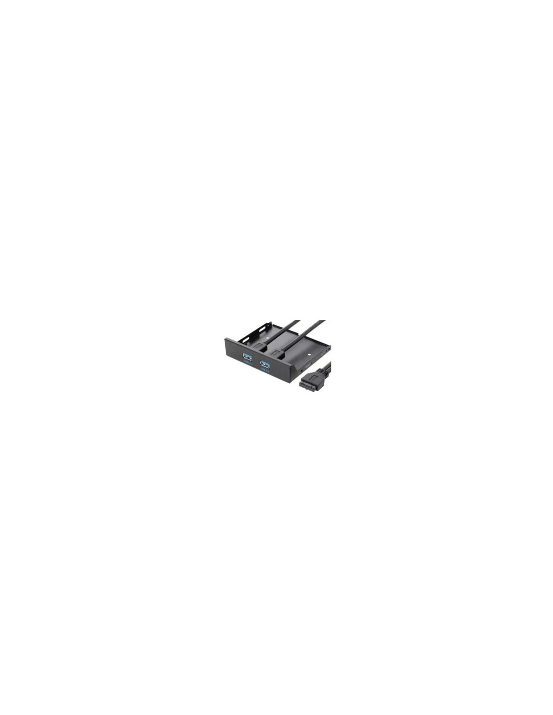 Painel Frontal OEM, 2xUSB 3.0, 3.5", para Caixas Desktop
