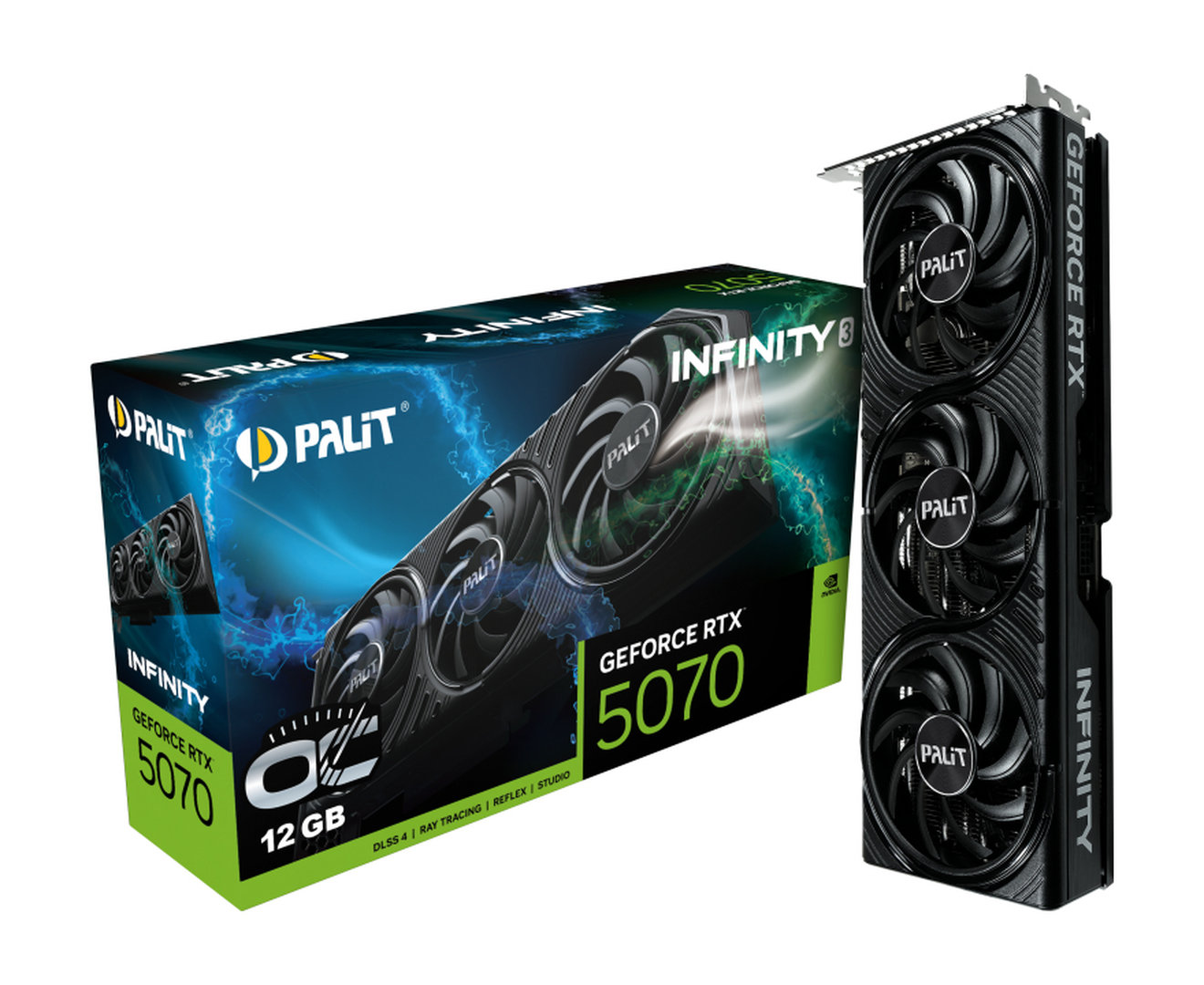 Palit GeForce RTX 5070 Infinity 3 OC 12GB