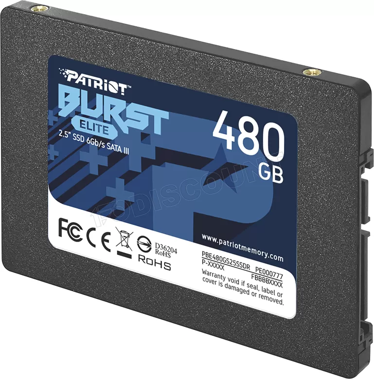 Patriot Burst Elite SSD - 480GB - SATA-600 - 2.5"