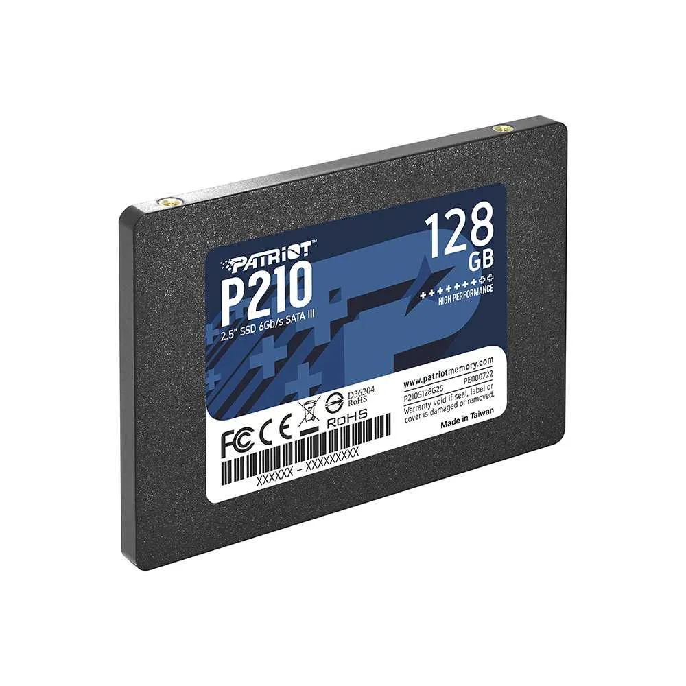 Patriot P210 SSD - 128GB - SATA-600 - 2.5"