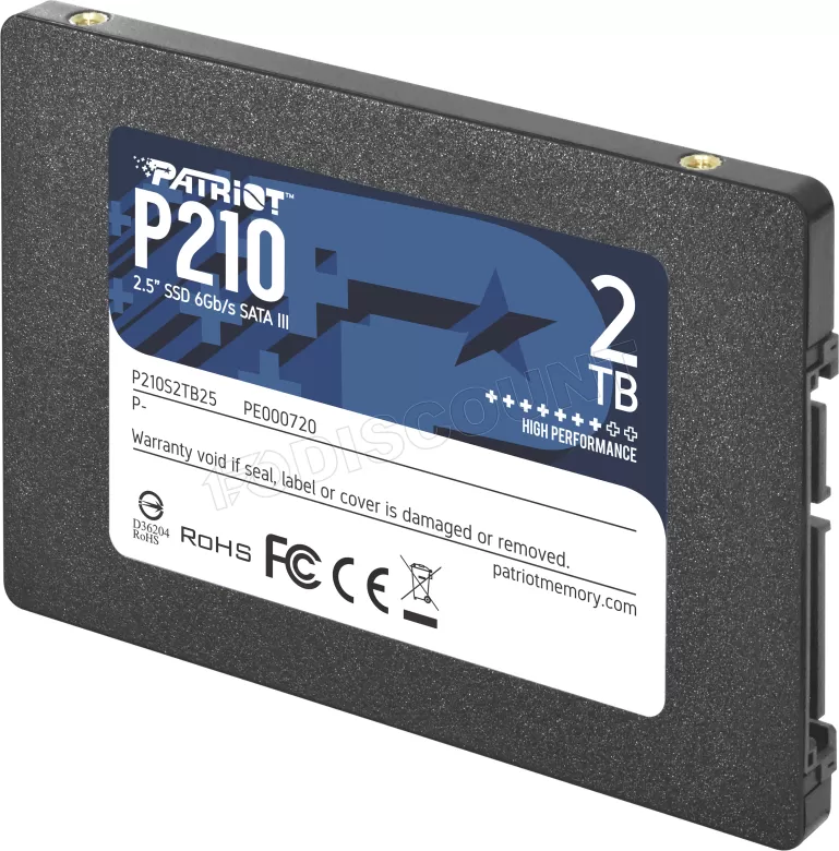 Patriot P210 SSD - 2TB - SATA-600 - 2.5"