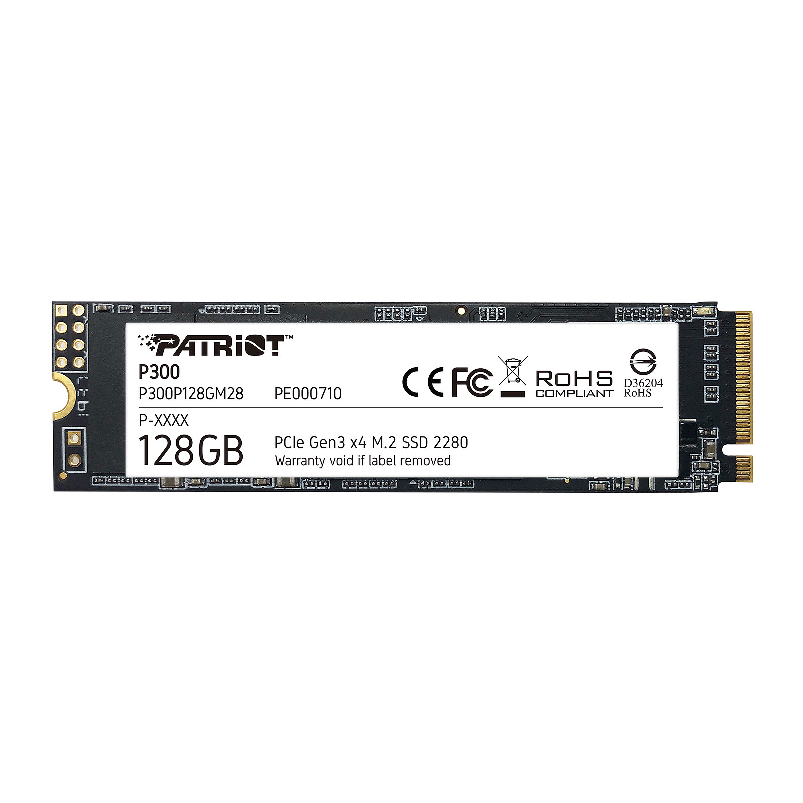 Patriot P300 SSD - 128GB - M.2 2280 - PCIe 3.0