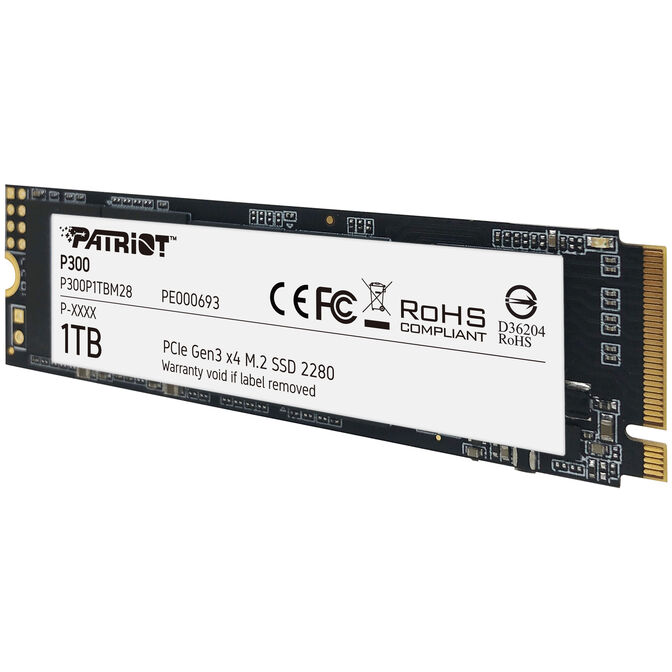 Patriot P300 SSD - 1TB - M.2 2280 - PCIe 3.0