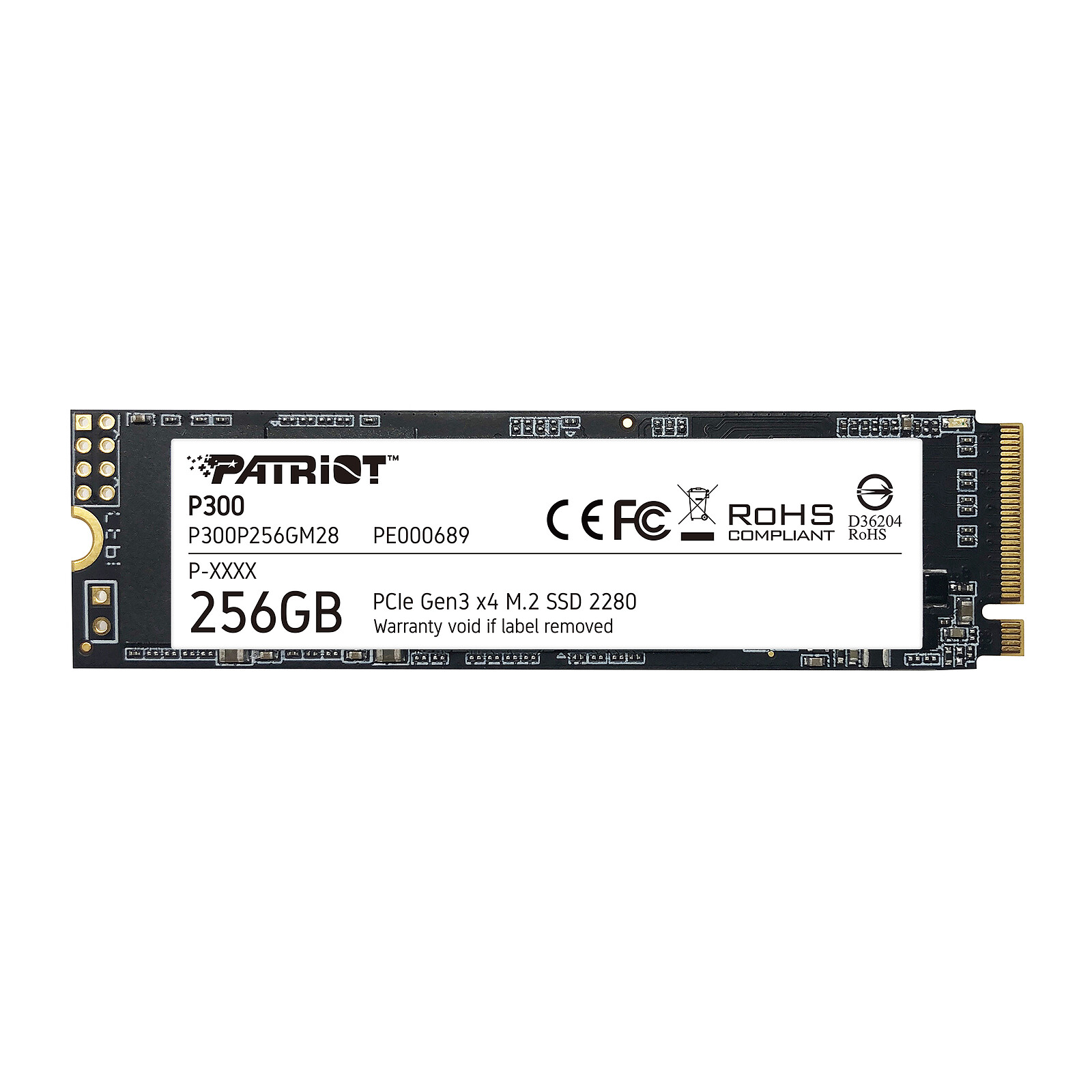Patriot P300 SSD - 256GB - M.2 2280 - PCIe 3.0
