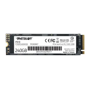 Patriot P310 240GB M.2 NVMe SSD