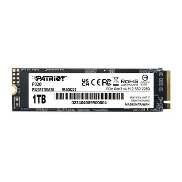 Patriot P320 - SSD - 1 TB - PCIe 3.0 x4 (NVMe)