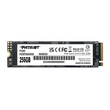 Patriot P320 - SSD - 256 GB - PCIe 3.0 x4 (NVMe)