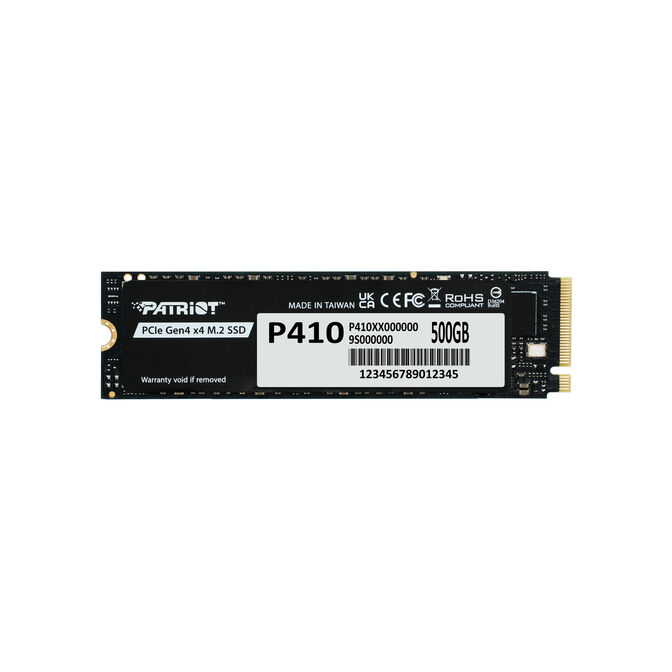 Patriot P410 SSD, PCIe 4.0 M.2 2280 - 500 GB