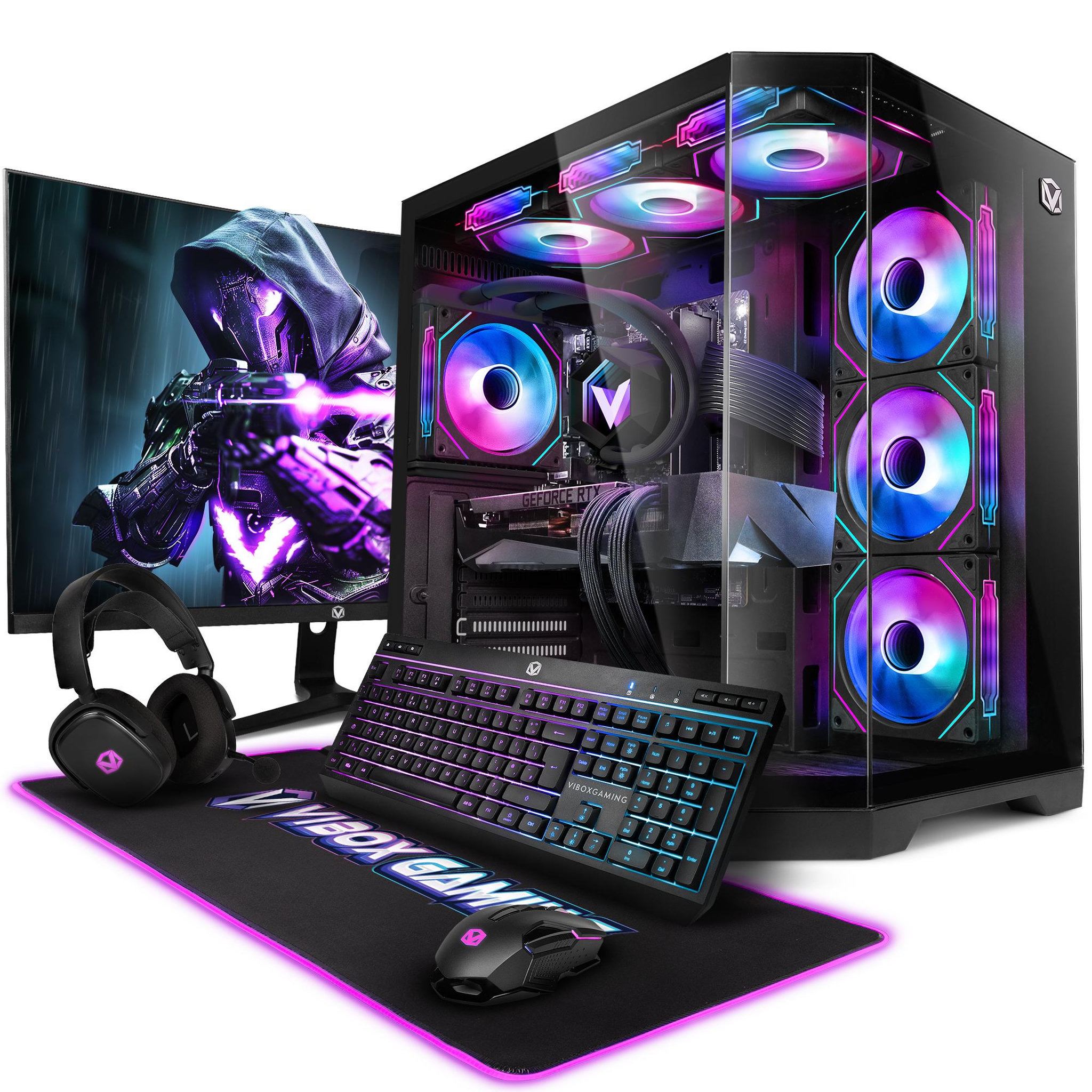 PC Gamer Complet - Ryzen 7 7800X3D, RTX 5080, 32 Go RAM, 1 To NVMe, Windows 11, WiFi + Bluetooth 5.4