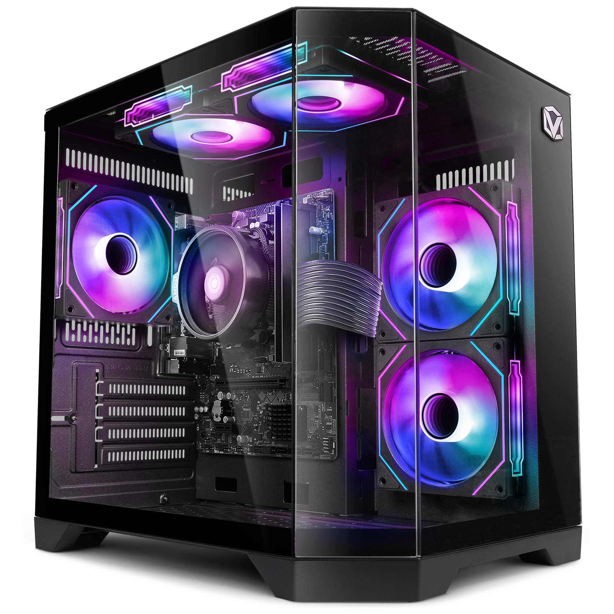 PC Gamer - Ryzen 3 3200G, Graphiques intégrés, 8 Go RAM, 480 Go SSD, Linux, WiFi