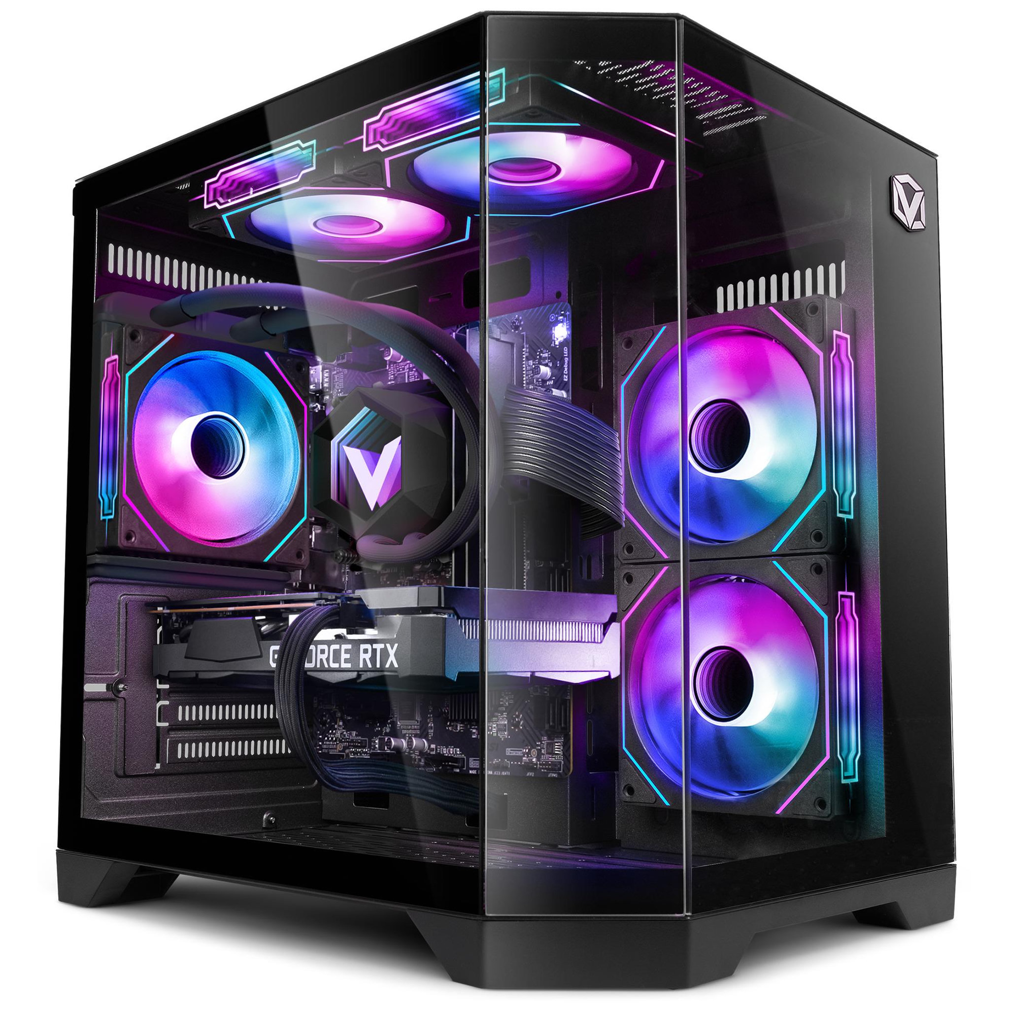 PC Gamer - Ryzen 7 5700X, RX 9060 XT, 16 Go RAM, 1 To SSD, Windows 11, WiFi 6 + Bluetooth 5.4