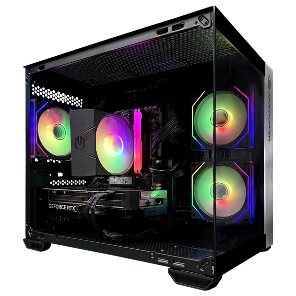 PC Gaming | iBUYPOWER Fighter Warcry Lite V2 | Ryzen 5 5500 | 16GB RAM | 1TB Gen4 | GeForce RTX 5060 8GB GDDR7 | WiFi AC53 | Windows 11 Pro | Ordenador eSports Profesional