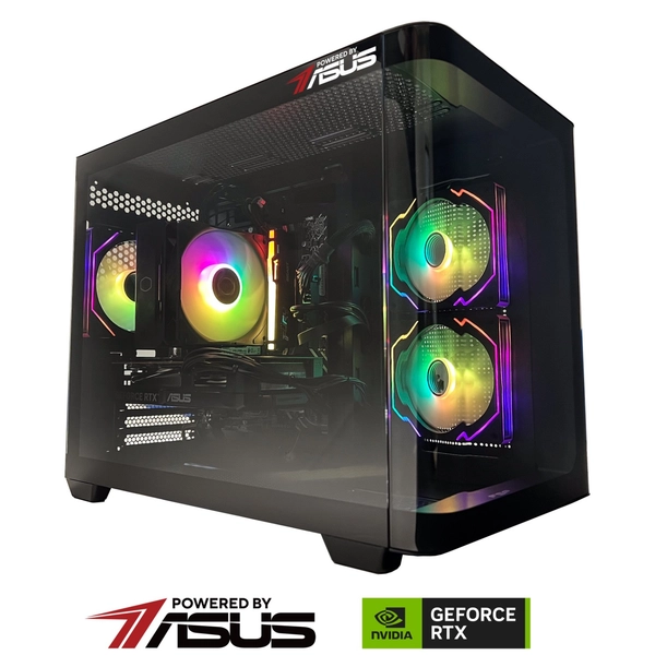 PC GAMING T-ROK 20009 | POWERED BY ASUS H810 ULTRA5-225 16GBDDR5 500GBSSD RTX5050-8G WIFI BT W11H GAR24OS 550W M-ATX