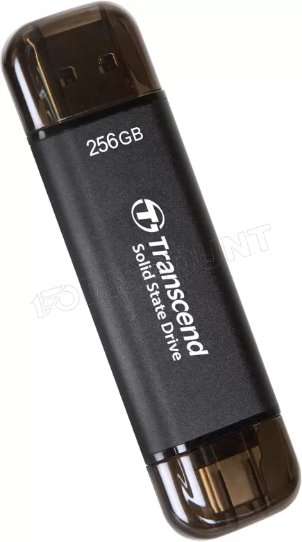 Pen Drive 256GB USB 3.2 (Preto) - TRANSCEND