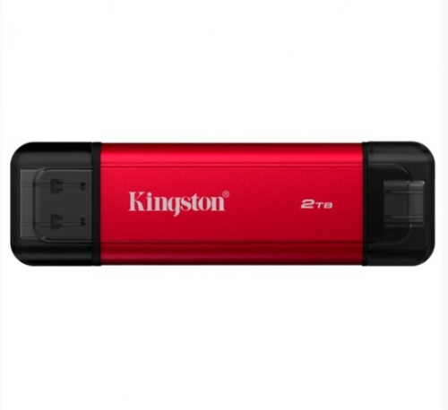 PEN DRIVE KINGSTON SSD 2TB DUAL USB-A/C UP TO 1050MB/s USB 3.2 GEN 2 EXTERNAL , SPSD/2TB