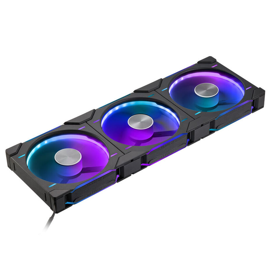 Phanteks D30-140 Reverse D-RGB schwarz 3er-Pack, Gehäuselüfter