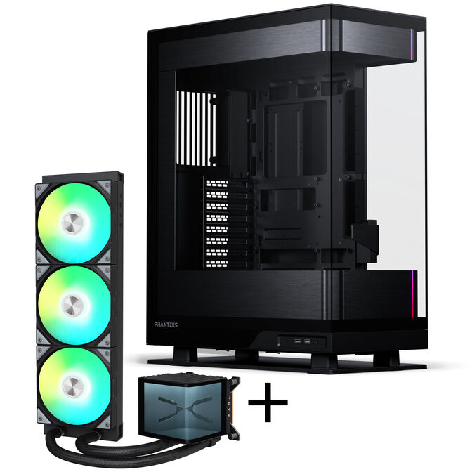 PHANTEKS Evolv X2 + TRYX PANORAMA ARGB Komplett-Wasserkühlung - schwarz, 360mm