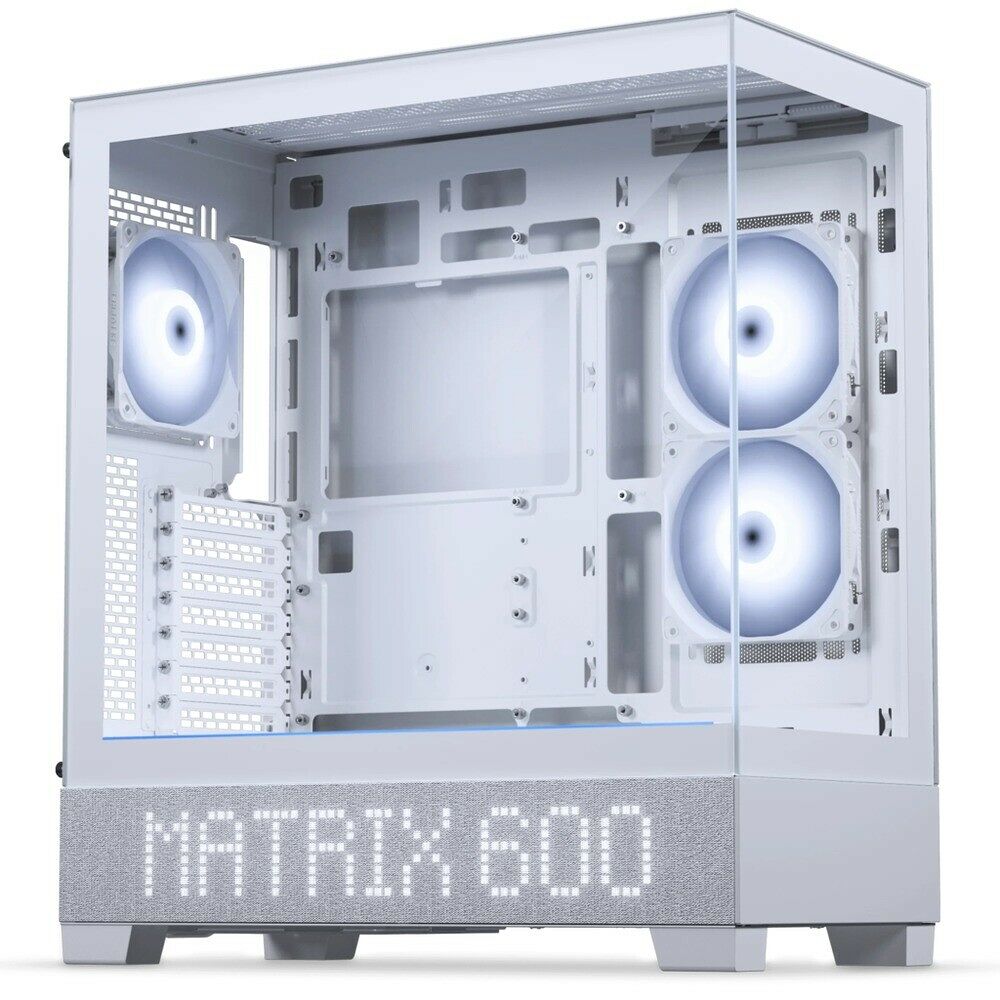 Phanteks XT View Matrix White - Boîtier ATX blanc avec fenêtre