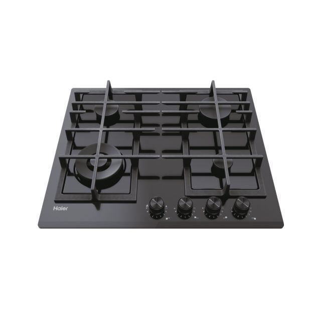 Placa a Gás Haier Series 4 HAVG6BF4HB/1 | 59,5 cm | 4 Zonas | Preto