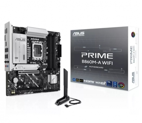 PLACA BASE ASUS PRIME B860M-A WIFI SOCKET 1851 MICRO ATX