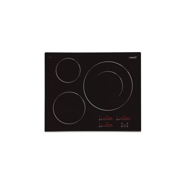 Placa de Indução Embutida 4 Zonas I 604 B (Preto) - CATA