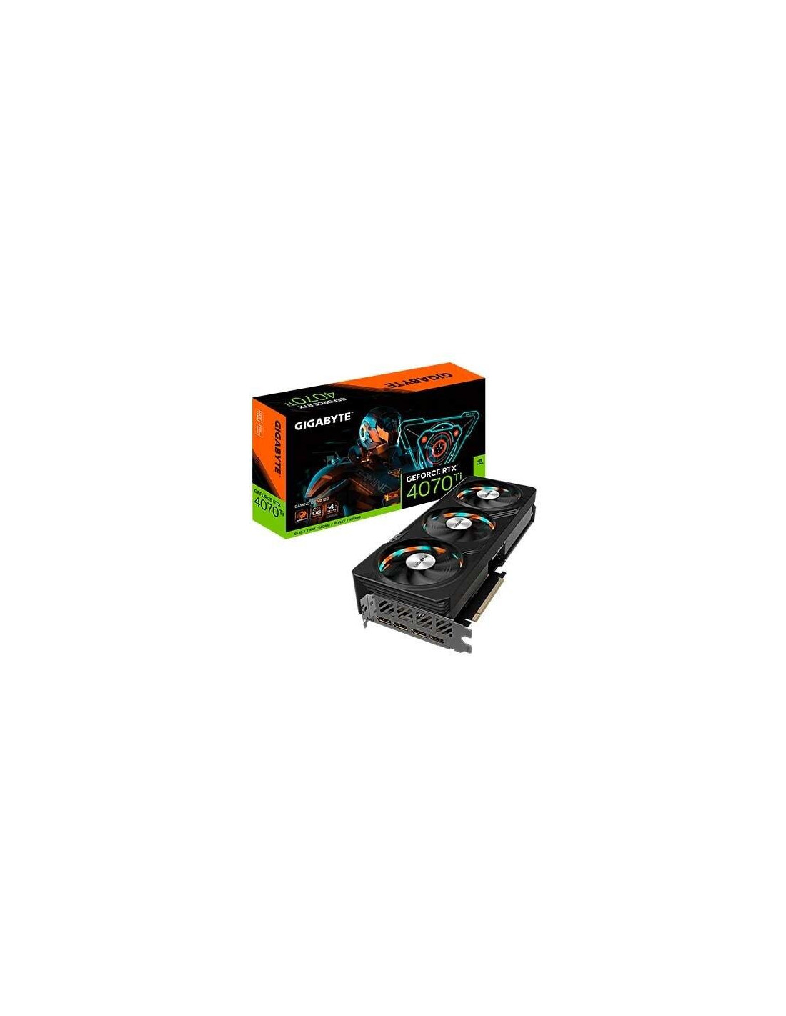Placa de Som Gigabyte GeForce RTX 4070 Ti Gaming OC 12GB