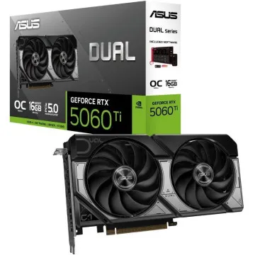 Placa de vídeo Asus Dual GeForce RTX 5060 Ti OC/ 16 GB GDDR7