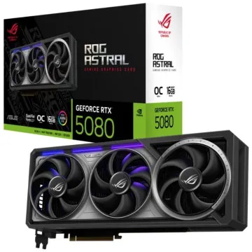 Placa de vídeo Asus ROG Astral GeForce RTX 5080 OC/ 16 GB GDDR7