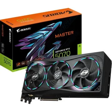 Placa de vídeo Gigabyte AORUS GeForce RTX 5070 Master/12 GB GDDR7