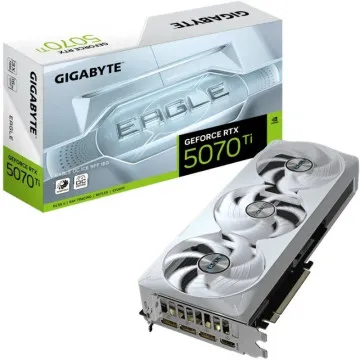 Placa de vídeo Gigabyte GeForce RTX 5070Ti Eagle OC ICE SFF 16G/ 16GB GDDR7