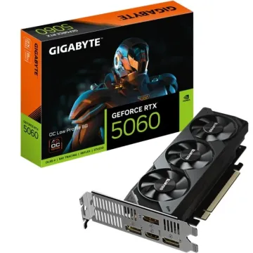Placa de vídeo Gigabyte GeForce RTX 5060 OC de baixo perfil/8 GB GDDR7