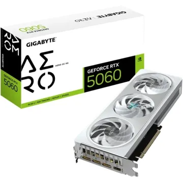 Placa de vídeo Gigabyte GeForce RTX 5060 Aero OC/ 8 GB GDDR7