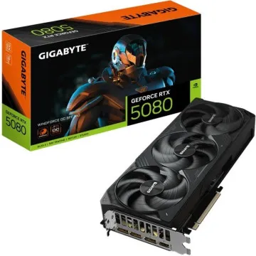 Placa de vídeo Gigabyte GeForce RTX 5080 WindForce OC SFF/ 16GB GDDR7