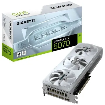 Placa de vídeo Gigabyte GeForce RTX 5070 EAGLE OC ICE SFF/ 12 GB GDDR7