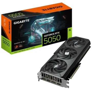 Placa de vídeo Gigabyte GeForce RTX 5050 Gaming OC/ 8 GB GDDR6