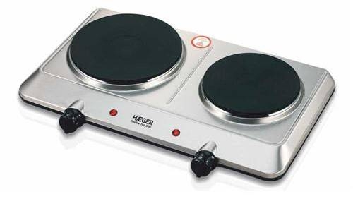 Placa Elétrica Haeger Double Top Disc